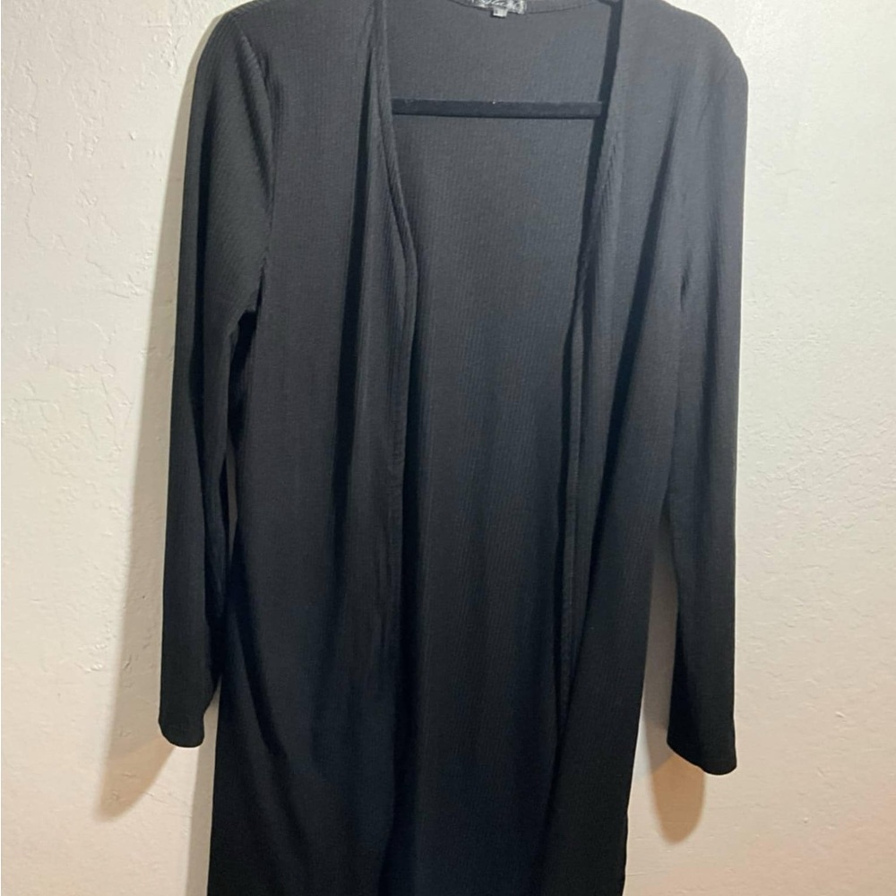 Black Long Sleeve Cardigan